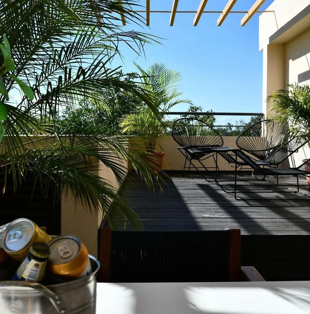 Apartment 3-Bedroom Villa With Private Pool, Terrace And Bbq Tulum