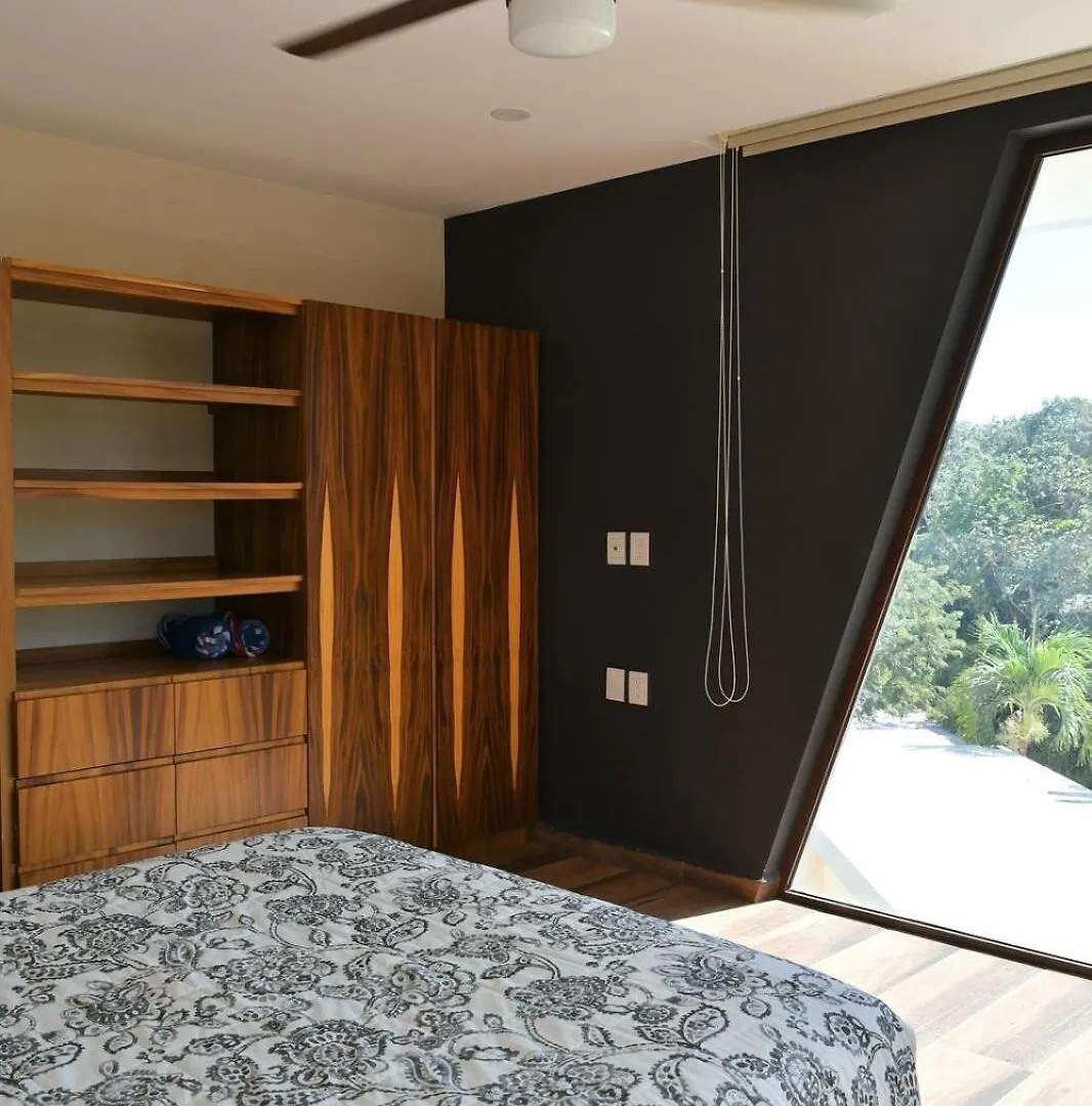 Apartment 3-Bedroom Villa With Private Pool, Terrace And Bbq Tulum