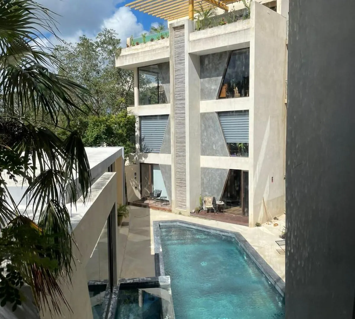 3-Bedroom Villa With Private Pool, Terrace And Bbq Tulum Apartment