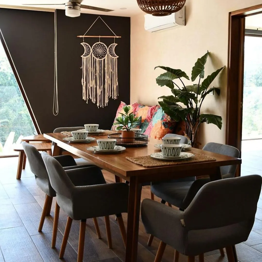 3-Bedroom Villa With Private Pool, Terrace And Bbq Tulum Apartment