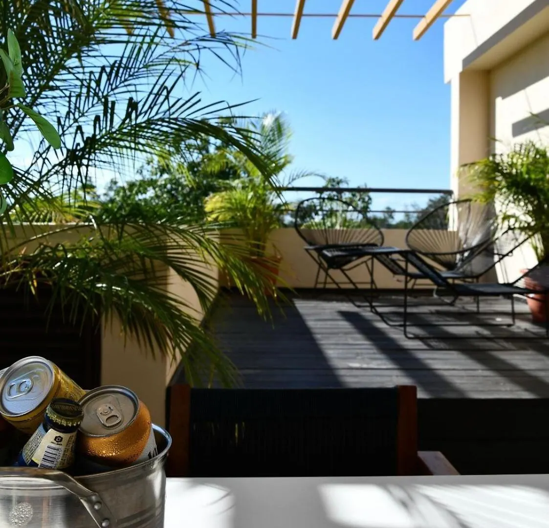 Apartment 3-Bedroom Villa With Private Pool, Terrace And Bbq Tulum