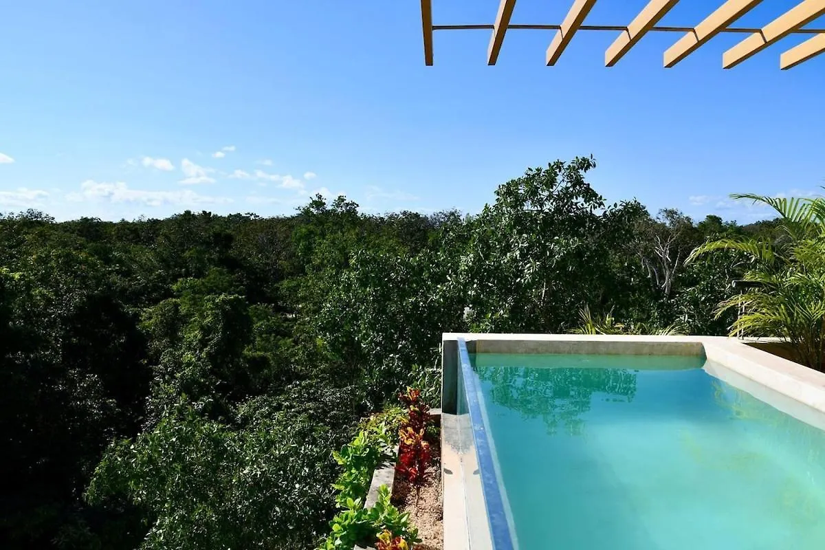 3-Bedroom Villa With Private Pool, Terrace And Bbq Tulum Mexico