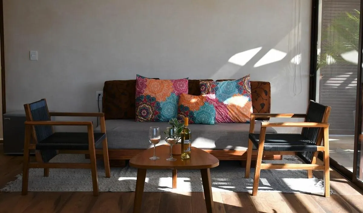 Apartment 3-Bedroom Villa With Private Pool, Terrace And Bbq Tulum Mexico